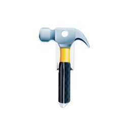 Lucky Line Hammer House Key Blank Single For Schlage Multicolored