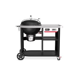 Weber 22 in. Performer Premium Smart Charcoal Grill Black