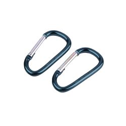 Coghlan's Blue/Silver Mini Carabiners 2 pk