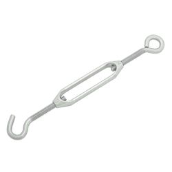 Hampton Zinc-Plated Aluminum/Steel 0.207 in. D Turnbuckle 160 lb 5-3/8 in. L