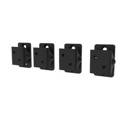 Fortress Railing Products Fe26 Steel 1 in. H X 1 in. W X 1 in. L Steel Swivel Bracket