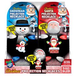 Magic Seasons Santa/ Snowman Necklace 1 pk