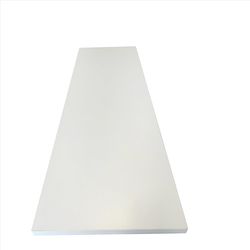 ATC 0.63 in. H X 11.8 in. W X 36 in. D White Wood Shelf Board