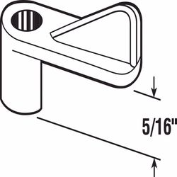 Prime-Line Gray Plastic/Steel Screen Clip For 5/16 inch 1 pk