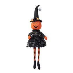 Glitzhome 30 in. Witch Halloween Decor