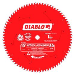 Diablo 10 in. D X 5/8 in. TiCo Hi-Density Carbide Circular Saw Blade 80 teeth 1 pk