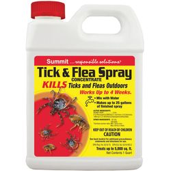 Summit Tick & Flea Spray Insect Killer Liquid Concentrate 32 oz