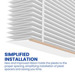 AprilAire 20 in. W X 25 in. H X 6 in. Pleated 10 MERV Pleated Air Filter 1 pk