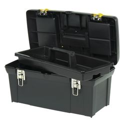 STANLEY 24 in. Tool Box Black/Yellow