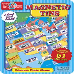 T.S. Shure License Plate Game Multicolor