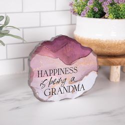 P Graham Dunn 6 in. H X 7 in. L Multicolored MDF Happiness Grandma Tabletop Sign
