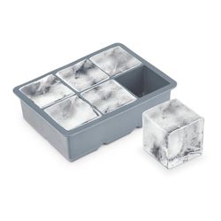 Final Touch Gray Silicone Ice Molds