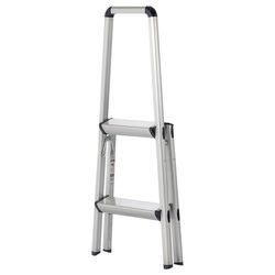 Xtend+Climb Home Series 40 in. H X 17.1 in. W X 17.5 in. D 225 lb. cap. 2 step Aluminum Step Stool