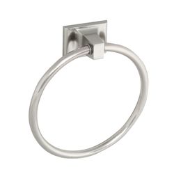 Design House Millbridge Satin Nickel Towel Ring Zinc