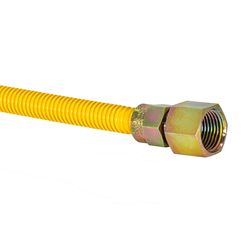 Eastman ProCoat FIP in. X 3/4 in. D MIP 36 in. Stainless Steel Gas Connector