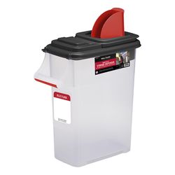 Grill Mark Polypropylene Storage Bin/Lid 20 lb. cap. 19 in. L X 10 in. W 1 pk