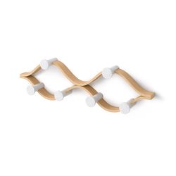 Umbra White Wood Decorative Hooks 1 pk