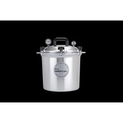 All American 1930 Cast Aluminum Pressure Canner 25.5 qt Silver