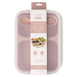 Krumbs Kitchen Coral Meal-Prep Container 1 pk
