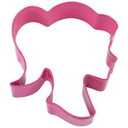 R&M International Corp 4 in. L Doll Head Cookie Cutter Pink 1 pc