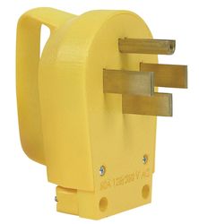 Camco 2.9 in. 50 amps RV Male Plug Replacement 50 AMP 1 pk