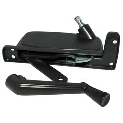 Barton Kramer Bronze Aluminum Vertical Awning Window Operator For Pan-American
