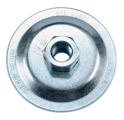 Forney 7 in. D X 5/8 in. in. X 1/4 in. thick Depressed Center Backplate 1 pc