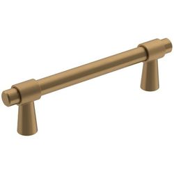 Amerock Destine Contemporary Bar Cabinet Pull 3-3/4 in. Champagne Bronze Gold 1 pk