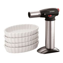 BonJour Brulee Set Black/White 5 pc