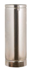 Selkirk 6 in. D X 18 in. L Aluminum Round Gas Vent Pipe