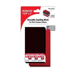 Diablo Reusable 5 in. L X 2-3/4 in. W Wet/Dry Hand Sanding Pad