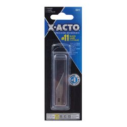 X-Acto Carbon Steel Light Duty #11 Replacement Blade 5 pk