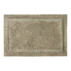 Grund America Asheville 34 in. L X 21 in. W Driftwood Cotton Bath Rug