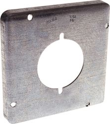 Raco Square Steel 4-11/16 in. H X 4-11/16 in. W Box Cover