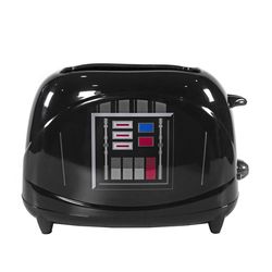 Uncanny Brands Star Wars Plastic Black 2 slot Toaster 7 in. H X 10 in. W X 6 in. D
