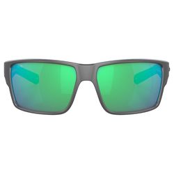 Costa Reefton Pro Sunglasses Black Frame Green Lens Polarized Blue Light Blocking