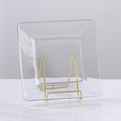 Tripar 4 in. Brass Plate Stand