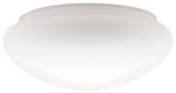 Westinghouse Mushroom White Glass Lamp Shade 1 pk