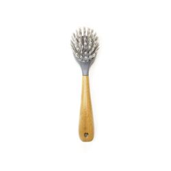 Full Circle Tenacious C 2.1 in. W Hard Bristle 5.6 in. Bamboo Handle Scrub Brush