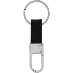HILLMAN Metal Black/Silver Split Ring Key Clip