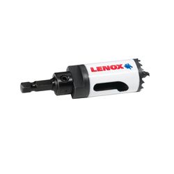 LENOX Speed Slot 1-1/8 in. Bi-Metal 1.5 in. L Hole Saw Arbor Included