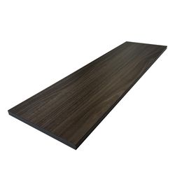 ATC 0.63 in. H X 10 in. W X 36 in. D Espresso Wood Shelf Board