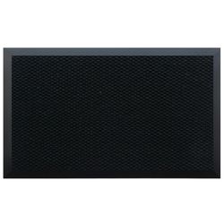 Calloway Mills Teton 10 W X 20 L Black Rectangle Polypropylene Door Mat