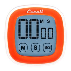 Escali Digital Plastic Touch Screen Timer