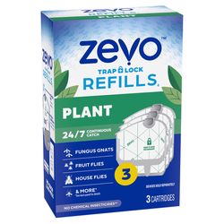 Zevo Indoor Plant Trap Refill 3 pk