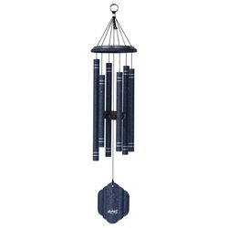 Arabesque Sapphire Aluminum 32 in. Wind Chime