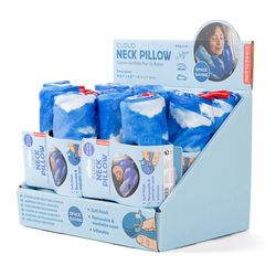 Kikkerland Blue/White Travel Pillow