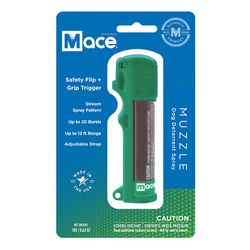 Mace Muzzle Green Aluminum/Plastic Dog Deterrent Spray