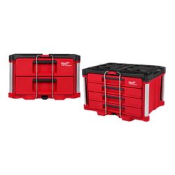 Milwaukee PACKOUT 2 Drawer and 4 Drawer Tool Box Kit