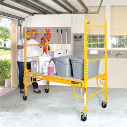 Metal Tech Jobsite Series Steel Yellow Scaffolding 1 pk